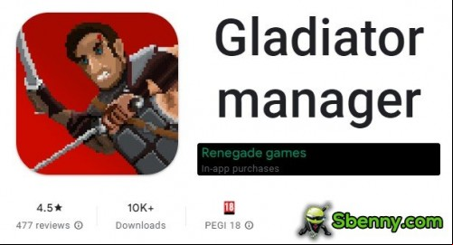Gladiator manager MOD APK
