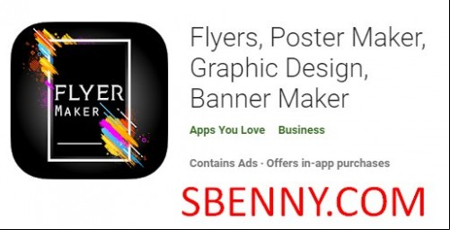 Flyers, Poster Maker, Graphic Design, Banner Maker MOD APK