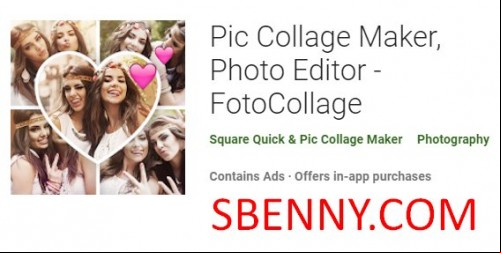 Pic Collage Maker, Photo Editor - FotoCollage MOD APK