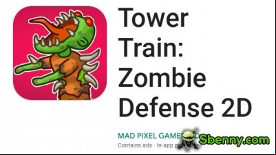 Tower Train: Zombie Defense 2D MOD APK