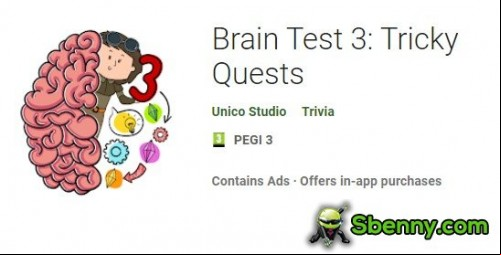 Brain Test 3: Tricky Quests MOD APK