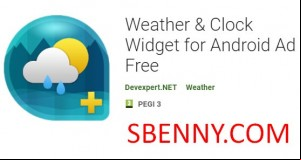 Weather &amp; Clock Widget for Android Ad Free APK