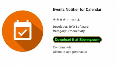 Events Notifier for Calendar MOD APK