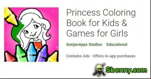 Princess Coloring Book for Kids &amp; Games for Girls MOD APK