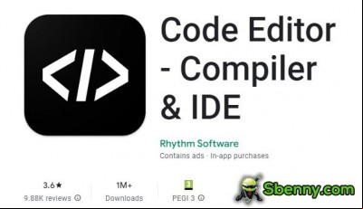 Code Editor - Compiler &amp; IDE MOD APK