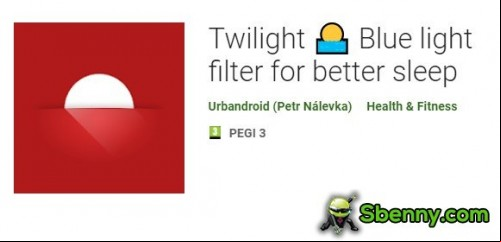Twilight Blue light filter for better sleep MOD APK
