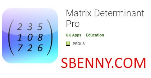Matrix Determinant Pro APK