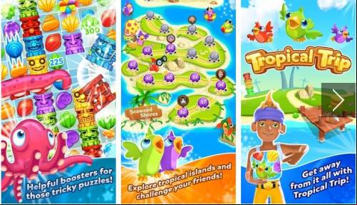Tropical Trip - Match 3 Game MOD APK