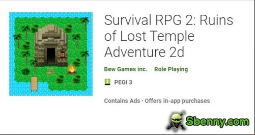 Survival RPG 2: Ruins of Lost Temple Adventure 2d MOD APK