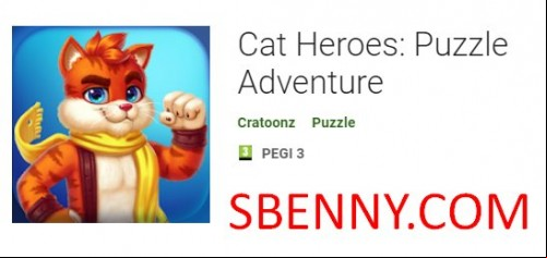 Cat Heroes: Puzzle Adventure MOD APK