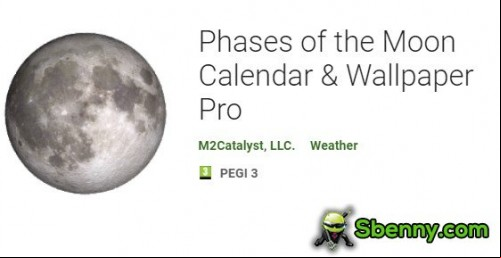 Phases of the Moon Calendar &amp; Wallpaper Pro APK