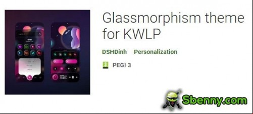 Glassmorphism theme for KWLP APK