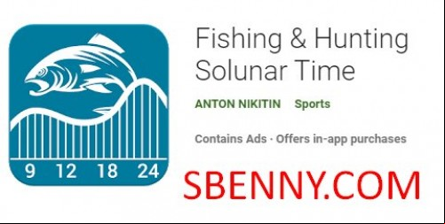 Fishing &amp; Hunting Solunar Time MOD APK