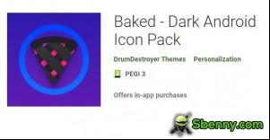 Baked - Dark Android Icon Pack MOD APK