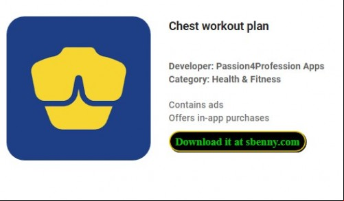 Chest workout plan MOD APK
