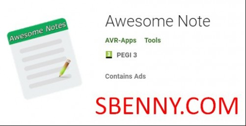 Awesome Note MOD APK