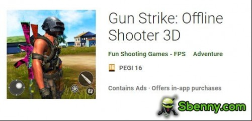 Gun Strike: Offline Shooter 3D MOD APK
