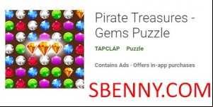 Pirate Treasures - Gems Puzzle MOD APK