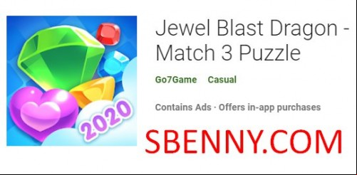 Jewel Blast Dragon - Match 3 Puzzle MOD APK