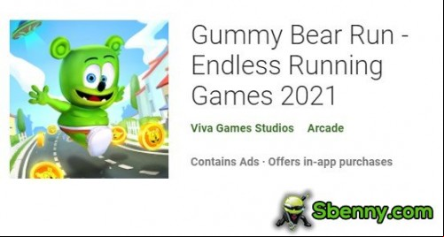 Gummy Bear Run - Endless Running Games 2021 MOD APK