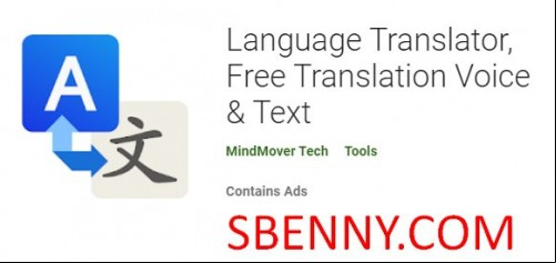 Language Translator, Free Translation Voice &amp; Text MOD APK