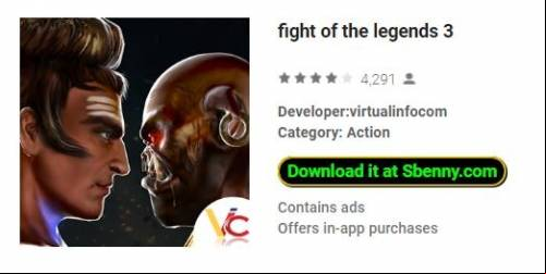 fight of the legends 3 MOD APK