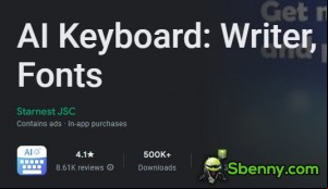 AI Keyboard: Writer, Fonts MOD APK