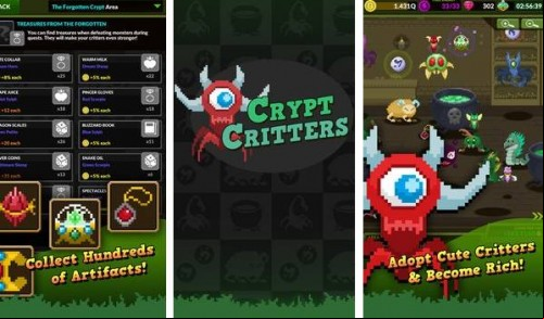 Crypt Critters - Idle Monster Game (Beta) MOD APK