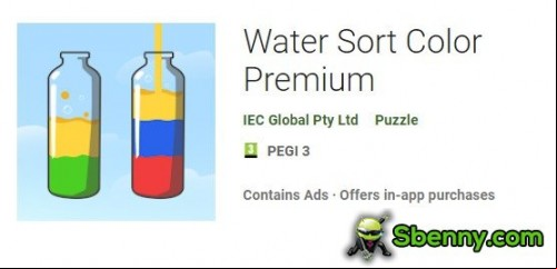 Water Sort Color  MOD APK