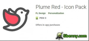 Plume Red - Icon Pack MOD APK