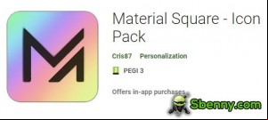 Material Square - Icon Pack MOD APK