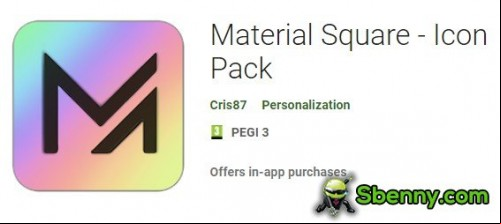 Material Square - Icon Pack MOD APK