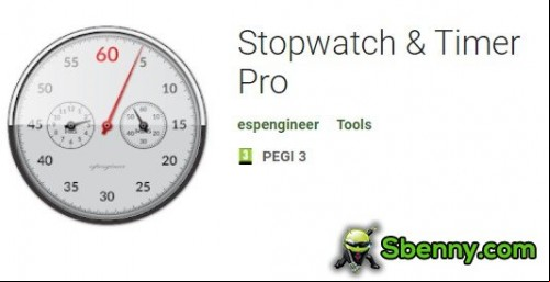 Stopwatch &amp; Timer Pro APK