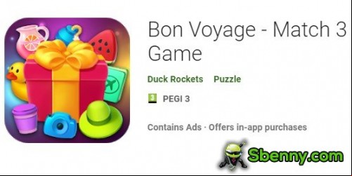 Bon Voyage - Match 3 Game MOD APK