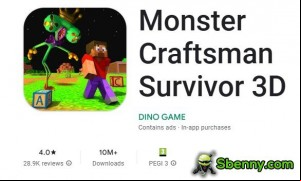 Monster Craftsman Survivor 3D MOD APK