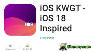 iOS KWGT - iOS 18 Inspired MOD APK