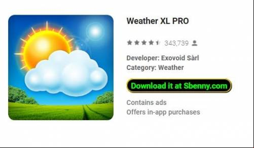 Weather XL PRO MOD APK