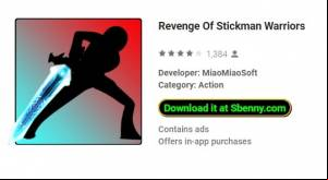 Revenge Of Stickman Warriors MOD APK