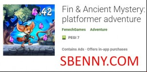 Fin &amp; Ancient Mystery: platformer adventure MOD APK