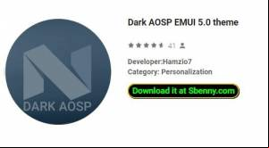 Dark AOSP EMUI 5.0 theme APK