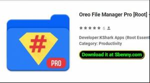 Oreo File Manager Pro [Root]