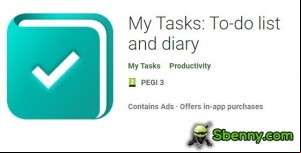 My Tasks: To-do list and diary MOD APK