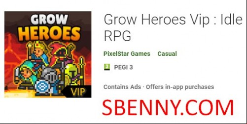 Grow Heroes Vip : Idle RPG APK