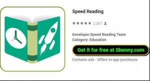 Speed Reading MOD APK