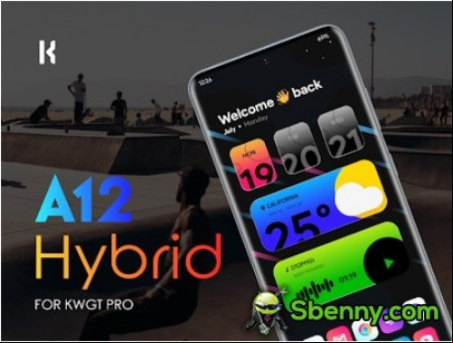 A12 Hybrid for KWGT APK