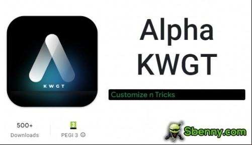 Alpha KWGT MOD APK