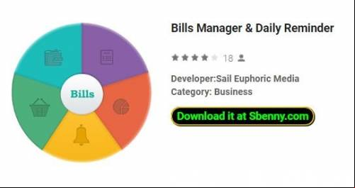 Bills Manager &amp; Daily Reminder APK