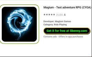 Magium - Text adventure RPG (CYOA) MOD APK