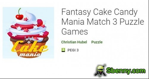 Fantasy Cake Candy Mania Match 3 Puzzle Games APK