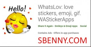 WhatsLov: love stickers, emoji, gif. WAStickerApps MOD APK